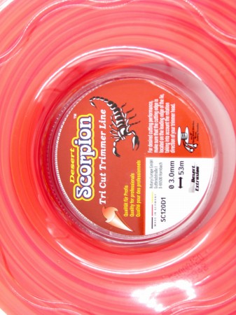 żyłka do kosy spalinowej 3,0 mm 53 m SCORPION TRI CUT Niemcy ROTARY.jpg