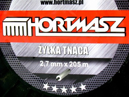 żyłka do kosy spalinowej i podkaszarki 2,7 mm 205 m okrągła DUOLINE.jpg