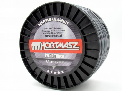 Przejdź do produktu ŻYŁKA 2.4 MM (259M) OKRĄGŁA DUOLINE