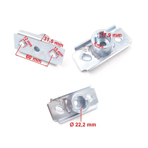 Przejdź do produktu UCHWYT NOŻA ACKS 146N LY139, ACKS 146NE LY139, ACKS 151N LY196, ACKS 151NE LY196, Z WPUSTEM NA STAŁE, NA WAŁ 22,2 mm