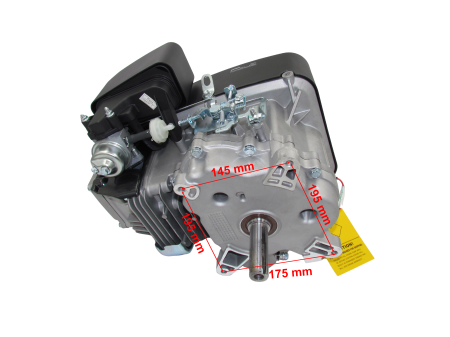 Silnik Loncin LC1P85FA 352 cc wał pionowy fi 25,4 mm długość 86 mm rozrusznik elektryczny.jpg