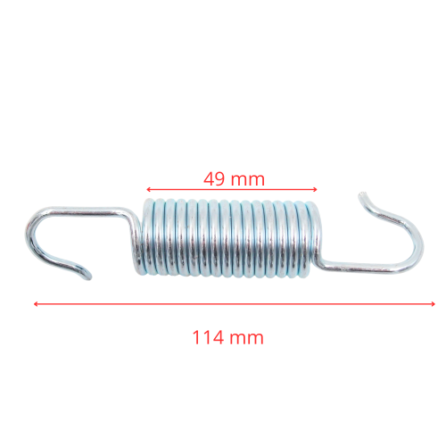 Przejdź do produktu SPRĘŻYNA UKŁADU REGULACJI WYSOKOŚCI KOSZENIA HTS LX84M L352, HTS LX92H L452, HTS LX102H L586, KRÓTKA