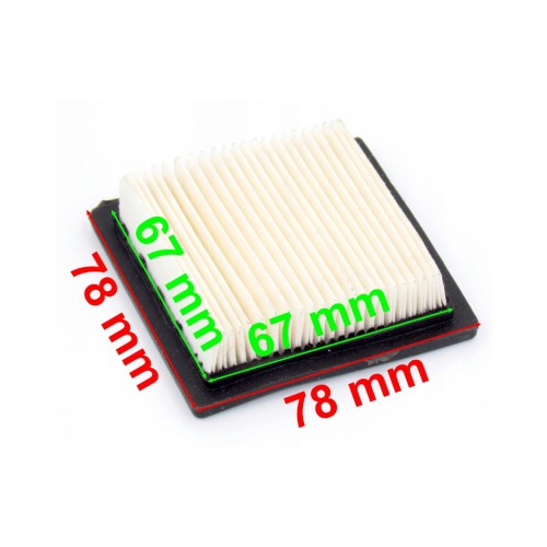 Przejdź do produktu Filtr powietrza TECUMSEH 4 KM TV840 450247 TC450247 78x78x21 mm