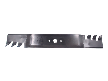 Nóż tnący MTD 53,8 cm GATOR z mocowaniem gwiazda 6-ramienna – zamiennik noży 742-04126, 742-0616, 942-04126, 942-0616A do równomiernego koszenia trawy