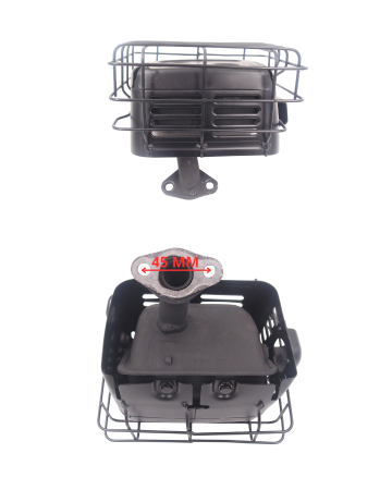 TŁUMIK DO SILNIKA GLEBOGRYZARKI 170F/P, WM 168FB/P ( HGS 500, HGS 900)