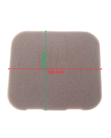 FILTR POWIETRZA DO SILNIKA LONCIN  LC1P65FE GĄBKA WIĘKSZA (HGS 156L)