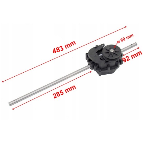 Przejdź do produktu NAPĘD HKS 846NL, HKS 746NL, HKS 746NB, HKS 753NL, HKS 753NB1, GT 346NLKS, HKS 753NLE, HKS 853NLE, GT 353NLKS, GREEN TECHNOLOGY, dł. osi 48,3 cm, fi koła pasowego 6 cm