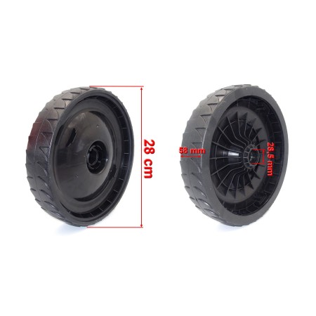 KOŁO JEZDNE TYŁ D1401H/ 1568C/ 1575/ 1577/ 1579/ 1569 NEW/ 1578/ 1578E 11", BEZ WIEŃCA