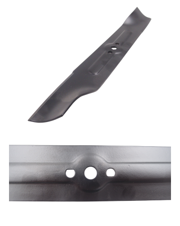 Nóż tnący do kosiarki elektrycznej GT 132KE długość 31,6 cm fi otworu 8,5 mm rozstaw otworów 29 mm