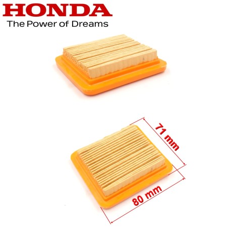 Filtr powietrza do kosy spalinowej Honda GX50 WKŁAD CZĘŚĆ ORYGINALNA 80x71 mm.jpg