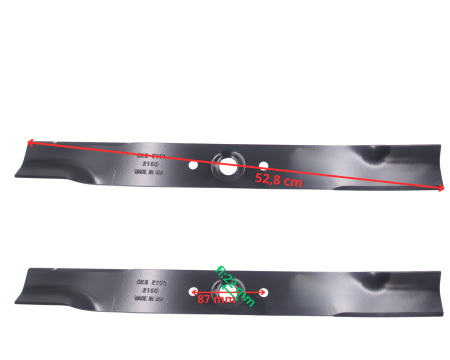Nóż tnący do kosiarki spalinowej Honda HR‑214, HRA‑214, HRA‑216 52,8 cm