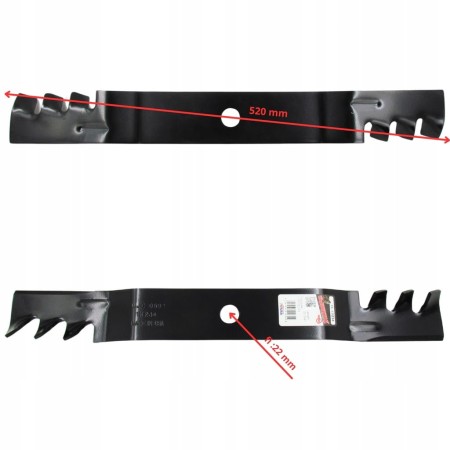 Nóż tnący Murray 20" 52 cm 91871E701 mielący deck 40"