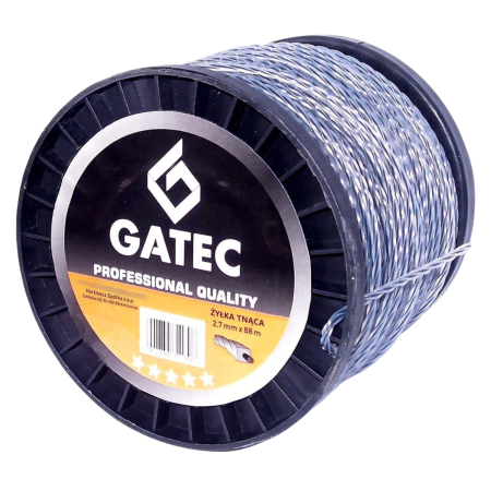żyłka do kosy spalinowej i podkaszarki 2,7 mm 88 m kwadrat Twist DUOLINE Gatec.jpg