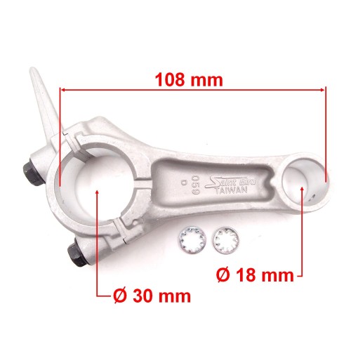 Przejdź do produktu KORBOWÓD HONDA GX140/160/200 13200-ZE1-000,13200-ZE1-010