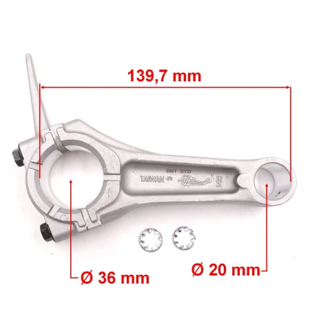 KORBOWÓD HONDA GX 340, GX 370, GX 390, 13200-ZE3-020, 13200-ZE3-010
