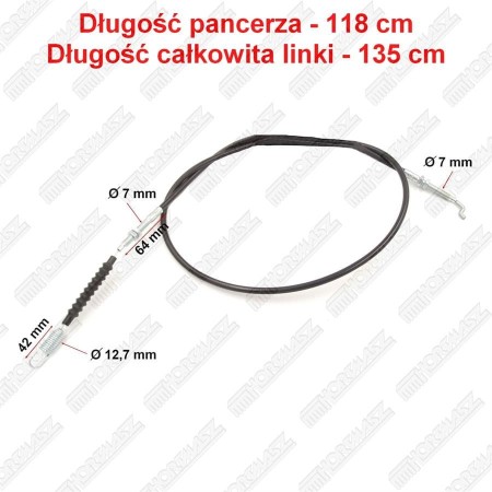 LINKA SPRZĘGŁA JL36X-6, HGS 156 ZAMIENNIE MOŻNA ZAMAWIAĆ LINKI O KODZIE: 661007