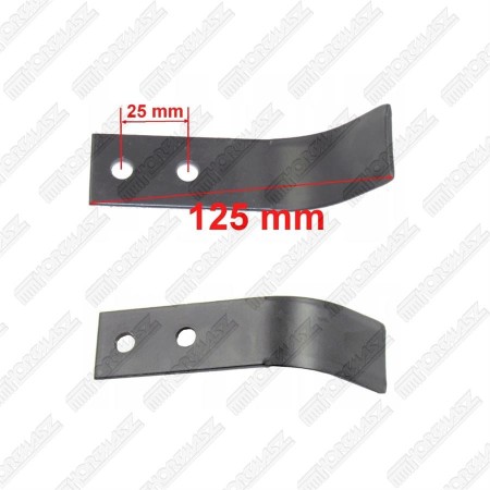 Nóż do glebogryzarki HGS 156L obustronnie ostrzony na komplet 24 szt