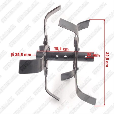 Motyka podwójna lewa do glebogryzarki Eurosystems Z-5, część do glebogryzarki