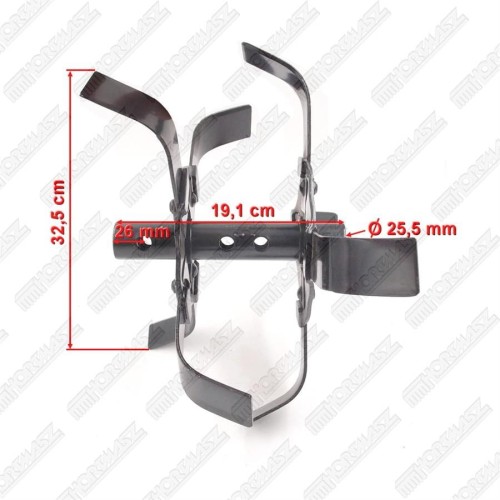 Przejdź do produktu Motyka podwójna prawa do glebogryzarki Eurosystems Z-5, część do glebogryzarki