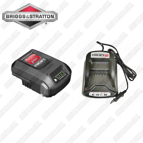 Przejdź do produktu Bateria-akumulator + ładowarka Briggs&Stratton Instart do silników spalinowych