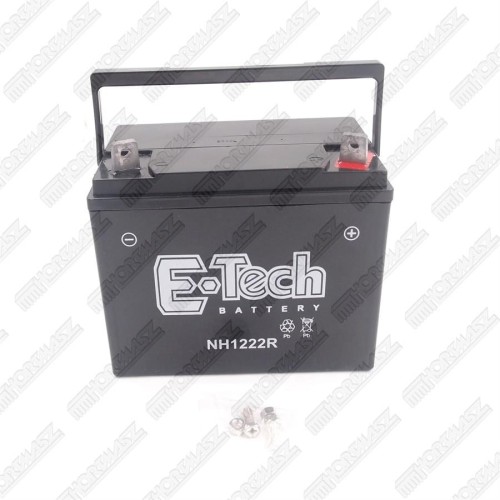 Przejdź do produktu Akumulator żelowy 12V 22Ah prawy + 195x130x180 mm 