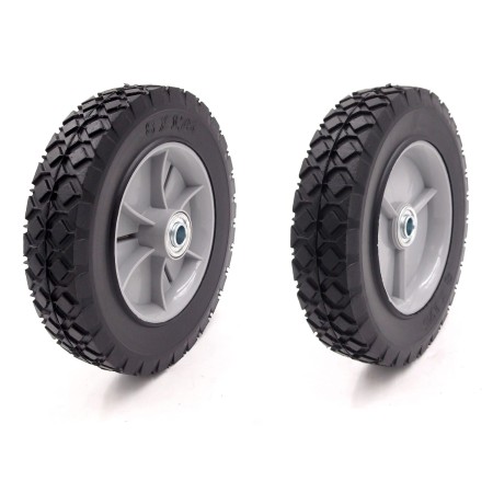 KOŁO JEZDNE PLAST. Z ŁOŻYSKIEM 8X1,75 200MMX44MM, FI OSI 12,7MM