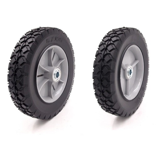 Przejdź do produktu KOŁO JEZDNE PLAST. Z ŁOŻYSKIEM 8X1,75 200MMX44MM, FI OSI 12,7MM, ATL04‐216P‐01