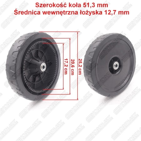KOŁO JEZDNE TYŁ GT 146NEKS, GT 146NKS, NAPĘDOWE, 70 ZĘBÓW