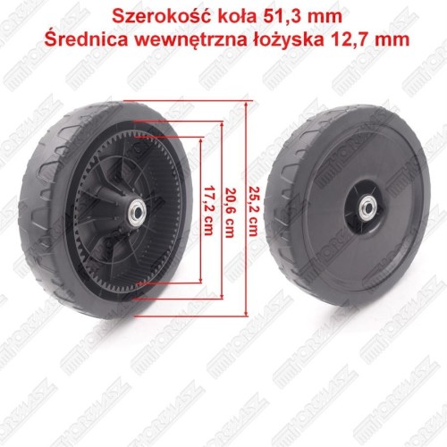 Przejdź do produktu KOŁO JEZDNE TYŁ GT 146NEKS, GT 146NKS, NAPĘDOWE, 70 ZĘBÓW