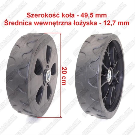 KOŁO JEZDNE PRZÓD JL46/ JL50/ LV46Z-BSAE 8"