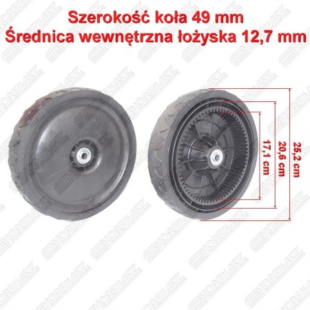 KOŁO JEZDNE TYŁ JL 46/ 50Z/ LV 46Z-BSAE 10" 320627020040738 70 zębów