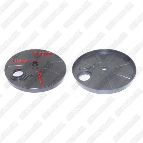 Przejdź do produktu OSŁONA WEW. KOŁA TYŁ HKS 446NL/ HKS 446NB/ HKS 450NL, DO OSI Z PLASTIKOWYMI OBUDOWAMI ŁOŻYSK 
