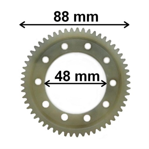 Przejdź do produktu WIENIEC ZĘBATY KOŁA NAC DO 2010 R  57 zębów