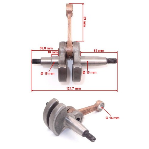 Przejdź do produktu WAŁ KORBOWY HWW 520C, 310200047
