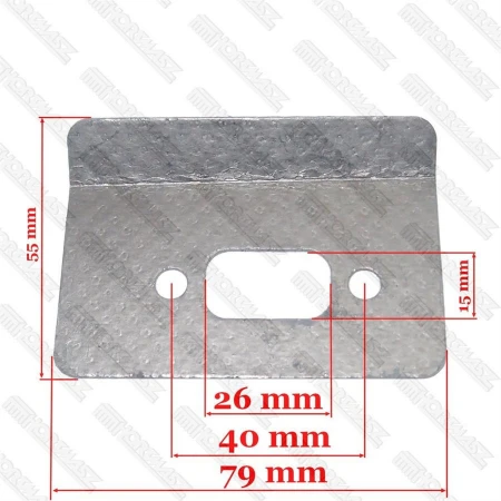 USZCZELKA TŁUMIKA DO KOSY BCD 43/ BCD 52