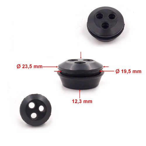 Przejdź do produktu GUMA PRZEWODÓW KOSY Z 3 DZIURKAMI