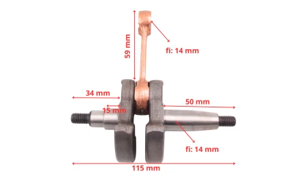 WAŁ KORBOWY DO HKZ 52