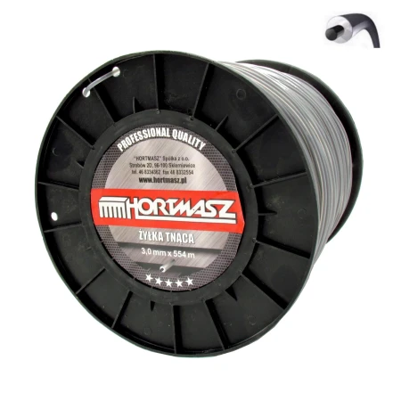 Żyłka do kosy spalinowej i podkaszarki 3,0 mm, 554 m, okrągła, DUOLINE