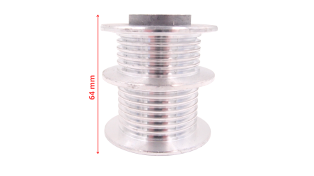 KOŁO PASOWE PODWÓJNE X-GT65, GT 156XGS R210, NA WAŁ 19 mm, 560041