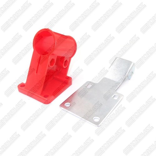 Przejdź do produktu UCHWYT OSŁONY TARCZY FI RURY 26 mm + METALOWY WSPORNIK DO KOSY BC, CG 26,260,32,33,43,415,430