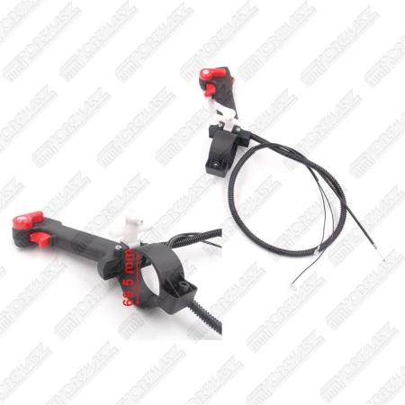 UCHWYT PRZEWODU CIECZY DO OPRYSKIWACZA 3WF-600 / EB300N / HOS 260 DŻOJSTIK, KOMPLETNY