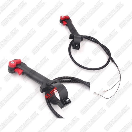 UCHWYT PRZEWODU CIECZY DO PLECAKOWEGO SPALINOWEGO OPRYSKIWACZA HOS 230, DŻOJSTIK KOMPLETNY