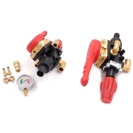 ZAWÓR STERUJĄCY BY-MATIC AR Z MANOMETREM TECOMEC