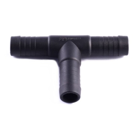 TRÓJNIK PLASTIKOWY /CZARNY/ NA WĄŻ 12,5 mm