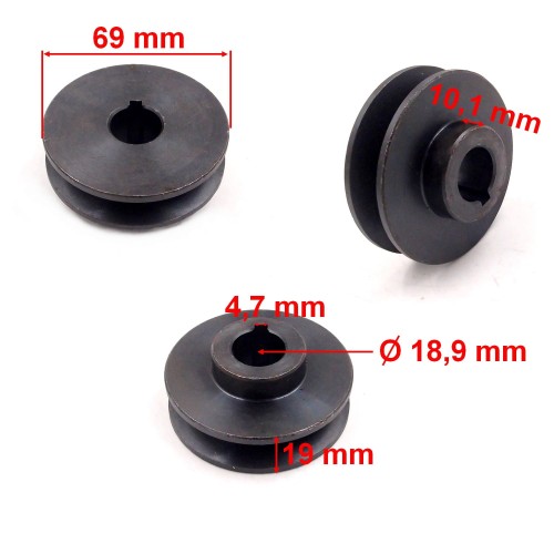 Przejdź do produktu KOŁO PASOWE NA WAŁ HWS 240B/ HWS 240Z