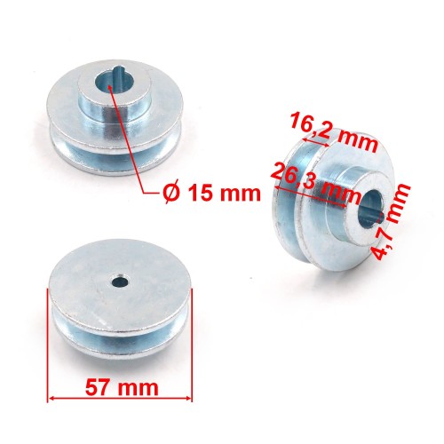 Przejdź do produktu KOŁO PASOWE WAŁKA GT 138WS