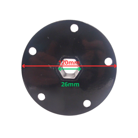 PIASTA KOŁA HGS ST255 HS208, DO KOŁA GUMOWEGO.JPG