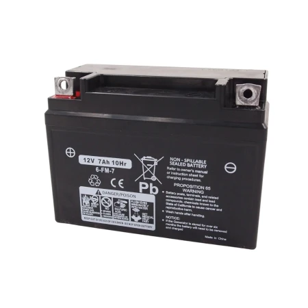 AKUMULATOR GTRS 166C GD224, HXRS 166C D224, MEXRS 166C D224, 12V, 7Ah, 10Hr