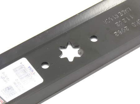 Nóż tnący MTD 49,5 cm GATOR z mocowaniem gwiazda 6-ramienna – zamiennik noża 942-0610 do równomiernego koszenia trawy