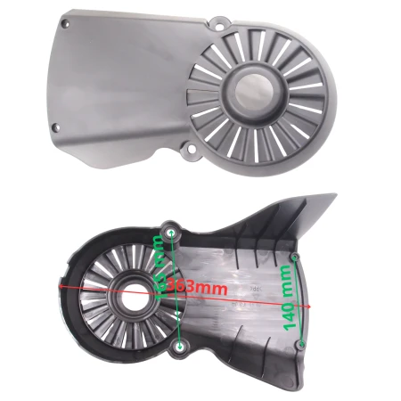 OSŁONA PASKA KLINOWEGO DO KOSIARKI HKS EC451NV L196, HKS EC451NVE HD224, HKS EC451NV H200.jpg
